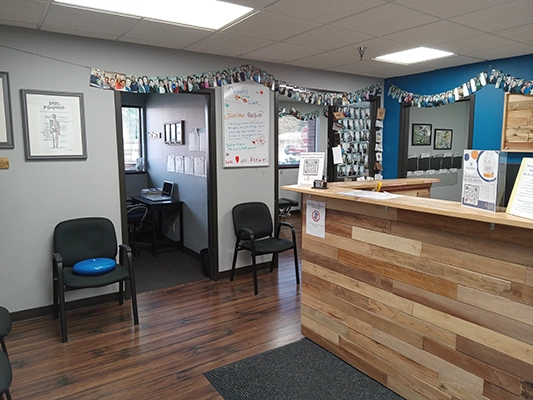 Chiropractic New Hope MN Front Office